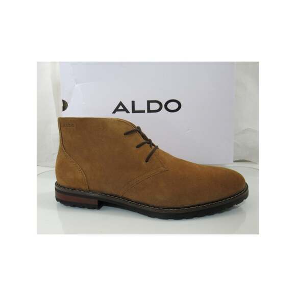 Aldo Other - Men's Aldo Kenora Ankle Chukka Lace Up Boots Casual Chestnut Suede Size 10.5